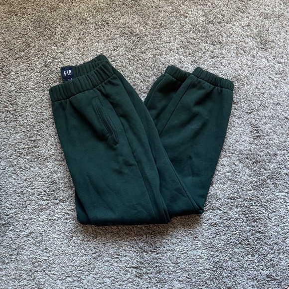 GAP Pants - GAP Kids Forest Green Fleece Joggers
